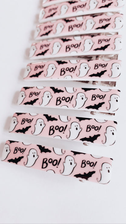 Pink Boo Clips