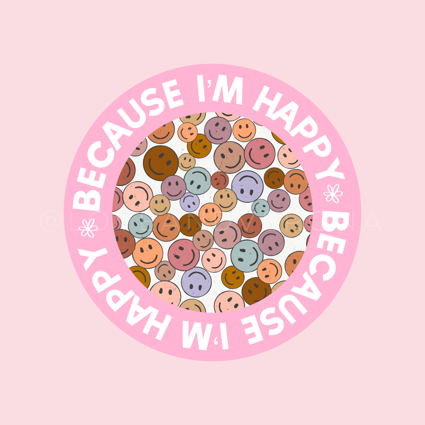 Adult Colored Circle design