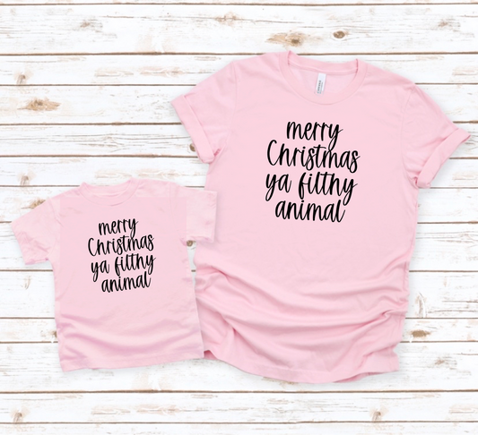 Merry Christmas ya filthy animal