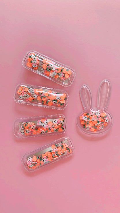 Bunny hop shaker clips